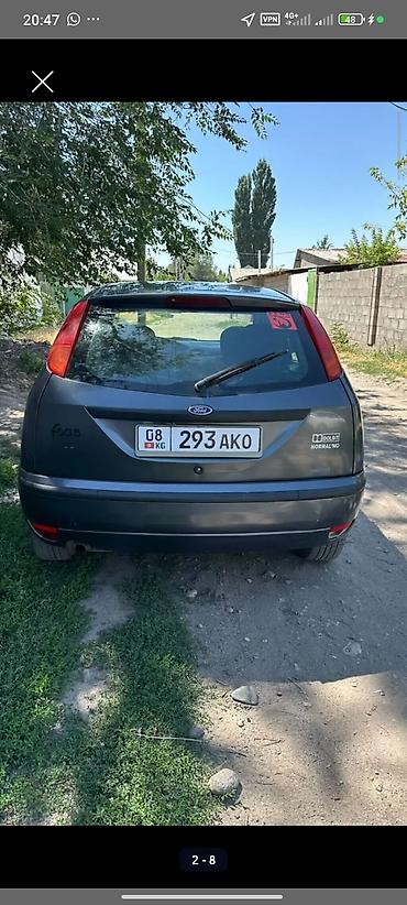 Ford: Ford Focus: 2003 г., 1.6 л, Механика, Бензин, Хэтчбэк — 2