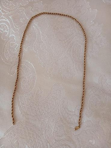 qızıl boyunbağılar: Boyunbağı, 585 Əyar, 12 g — 1
