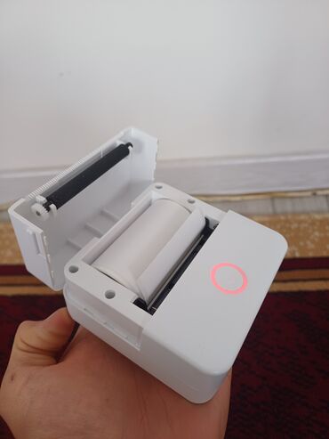 наклейка для ноутбука: "Mini Portable Printer" Мини принтер, В комплекте: зарядка type-c, 6