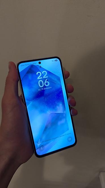 Samsung: Samsung Galaxy A55, Б/у, 256 ГБ, цвет - Серебристый, 2 SIM — 2