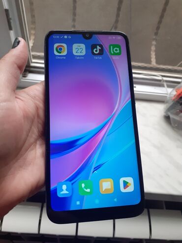 Xiaomi Redmi 7, 32 GB, rəng - Göy, 
 Barmaq izi, İki sim kartlı