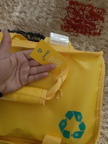 repom: Nova glovo torba sa Etiketom Glovo termo torba za isporuke – žuta - — 3
