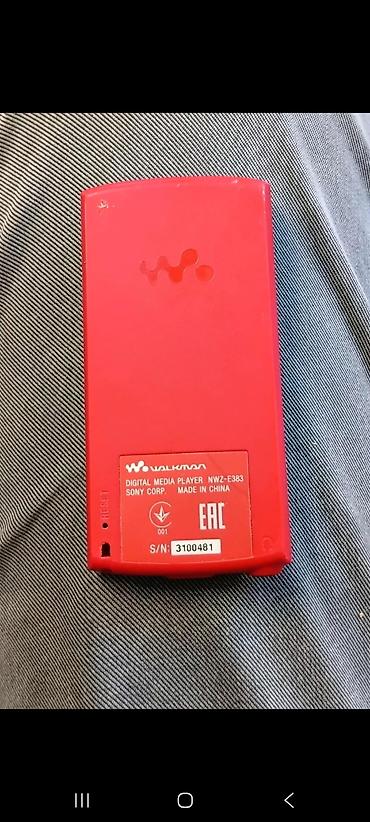 aya mp3: Sony Walkman NWZ‑E383 xayiş olunur boş bekarlar yazmasın adapdır yoxdu — 2