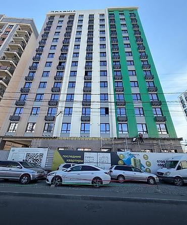 продаж: 1 комната, 53 м², Восток-5 мкр Элитка, 10 этаж, ПСО (под самоотделку) — 1
