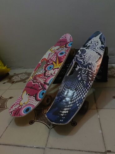Boşqablar: Skate board yenidirlər 1 dəfə sürülüb