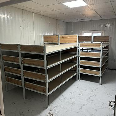 Мебель: Одноярусные металлические кровати с декоративными щитками под дерево — 2