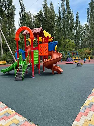 Детские площадки: Бесплатный замер территории бесплатный дизайн-проект воркаут bland — 9