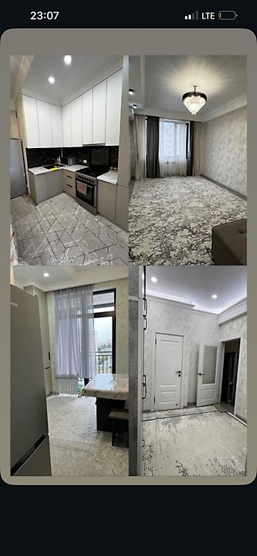 сдаю 1 комнатную квартиру джал: 1 комната, 54 м², Средний Джал Элитка, 6 этаж, Дизайнерский ремонт — 1
