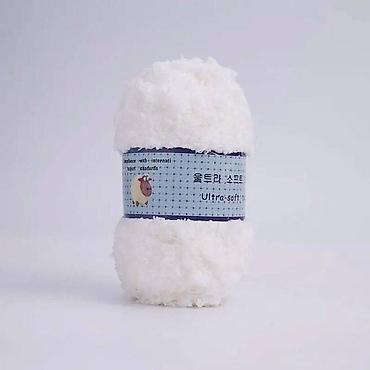 пряжа alize puffy: Пряжа для ручной вязки, коралловый флис, в мотке 100 гр, 180 метров — 4