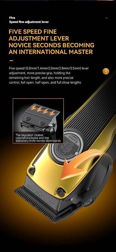 Trimmerlər və saç qırxan maşınlar: Saç qırxan maşın, Kemei, Yeni, Pulsuz çatdırılma, Ödənişli çatdırılma, Rayonlara çatdırılma — 15