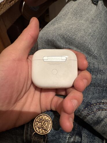 mikro: İşlənmiş Simsiz (Bluetooth) Qulaqcıqlar, Apple, rəng - Ağ