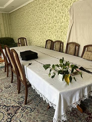 кел кел: Конок бөлмөсү үчүн үстөл жана отургуч, Колдонулган, Өзү алып кетүү, түсү - Күрөң — 1