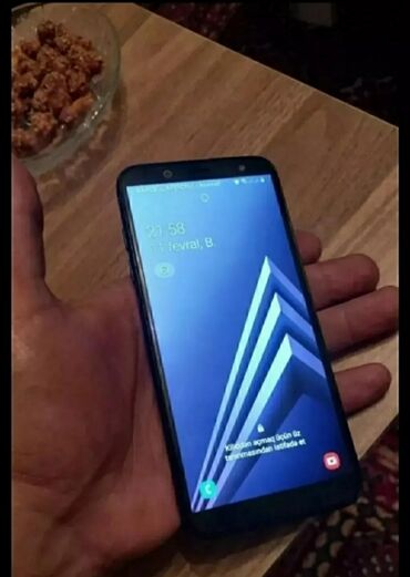 samsung a6 2018 qiymeti bakida: Samsung Galaxy A6, 32 ГБ, цвет - Черный, Сенсорный, Отпечаток пальца, Две SIM карты