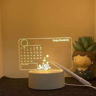 Освещение: Календарь светильник со своим карандашом Настоящее фото : 2 На