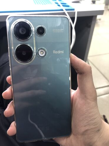 Redmi: Redmi, Redmi Note 13 Pro, Б/у, 256 ГБ, цвет - Голубой, 2 SIM