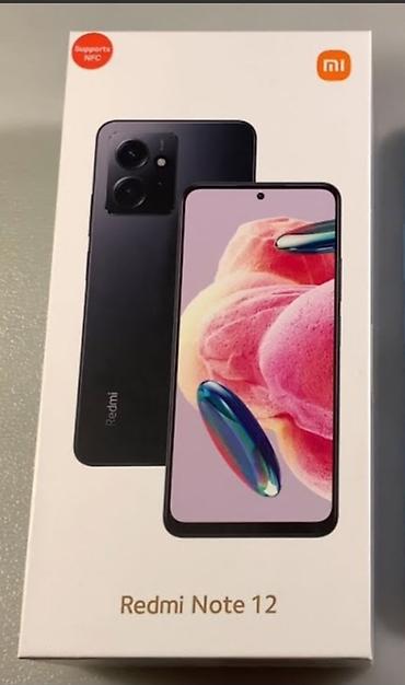 ucuz nokia: Redmi Note 12, 128 GB, rəng - Mavi, İki sim kartlı — 1