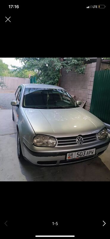 1 8 гольф: Volkswagen Golf: 1998 г., 1.6 л, Бензин