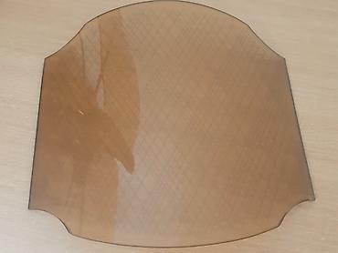 Rasveta: Stari luster mesing, drvo, staklo, 50cm Sirina lustera je 50cm, sa — 14