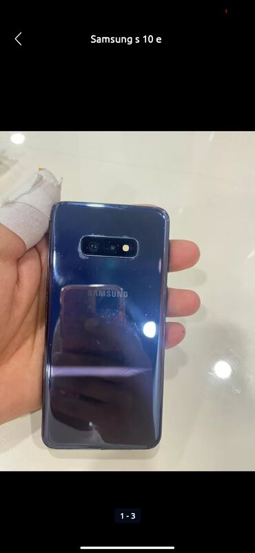 текно спарк 10: Samsung Galaxy S10e, Б/у, 128 ГБ, цвет - Синий, 2 SIM