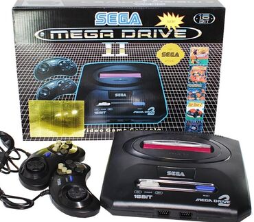 Sega: Легендарная игровая приставка сега sega mega drive 2