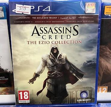 p4 disk: PS4 üçün Assassin’s Creed: The Ezio Collection Məzmun: - Trilogiya — 1