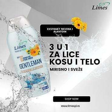 parfemi chogan: GENTLEMAN ➡️Muški gel za tuširanje 3 u 1, sa nevenom i alantoinom. Za — 1
