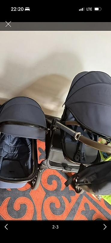 stokke коляска: Коляска с люлькой, в отличном состоянии. Москитная сетка, дождевик — 2