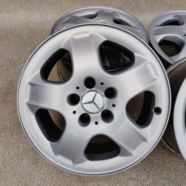 Диски: Литые Диски R 17 Mercedes-Benz, Комплект, отверстий - 5, Б/у — 7