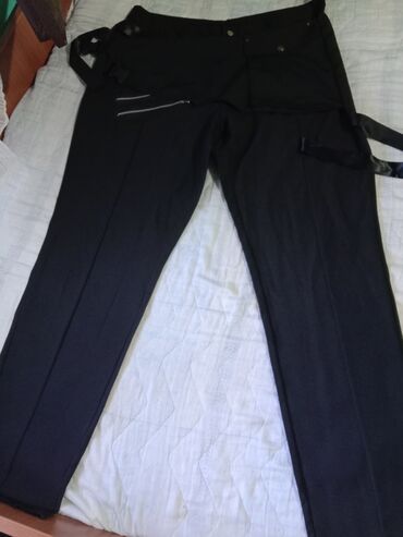 Pantalone: XL (EU 42), Normalan struk, Ravne nogavice