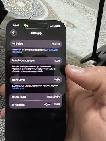 windows 10: IPhone 15 Pro, 128 GB, Qara, Face ID — 5