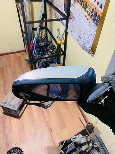 mazda demio зеркала: Боковое левое Зеркало Mazda Б/у, Оригинал — 2