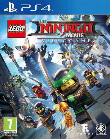 nintendo game boy color: Оригинальный диск!!! LEGO Ninjago Movie Game на PlayStation 4 –