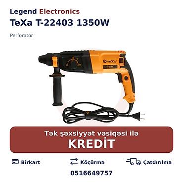 perfarator: Elan başlığı: Perforator TeXa T-22403 1350W Elan mətni: TeXa T-22403 — 1