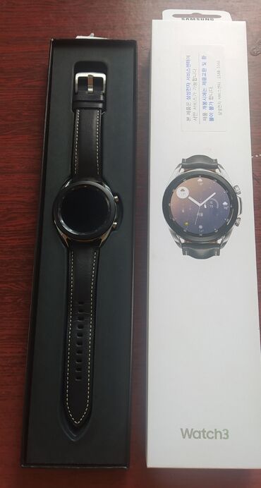 наручные мужские часы: Смарт часы galaxy watch 3. Подарок с Кореи . В идеальном состоянии