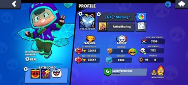 Chery: Brawl stars hesab