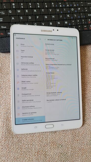 Tableti: Tablet kao nov sve radi na mane sa tastaturom I maskom, veliki 8 inca na lalafo.rs — 4 Tableti: Tablet kao nov sve radi na mane sa tastaturom I maskom, veliki 8 inca — 4