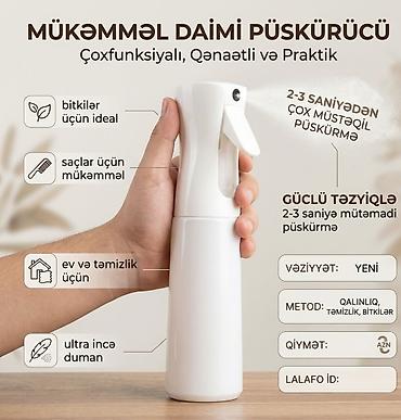 Rəngsaz alətləri: Pulverizator, Yeni, Əllə, Havasız, Ödənişli çatdırılma — 1