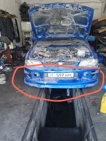 форестер 1997: Заглушка бампера Передний Subaru, Б/у, Аналог