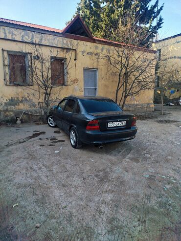 Opel: Opel Vectra B sedan - Kuzov: 4 qapılı sedan, qara rəng, arxa şüşə və — 1