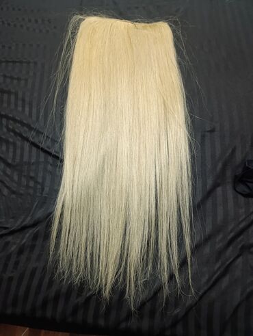 Təbii saçlar, pariklər: Sac ushag sacidir,ipek kimidir,cox dolu sacdir,hem eteyi,hemde — 9