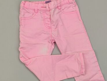 jeansy z bawełny: Spodnie jeansowe, F&F, 3-4 lat, 104, stan - Dobry