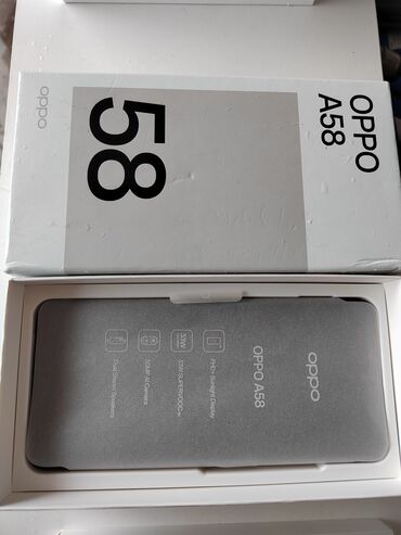 Mobil telefon və aksesuarlar: Oppo A58 4G, 128 GB