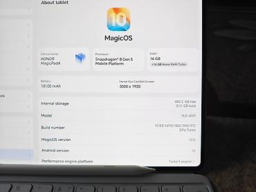 honor magic pad 2 qiyməti: HONOR MagicPad 4 – 16GB RAM / 512GB – Klaviatura və Qələmlə + Premium — 4