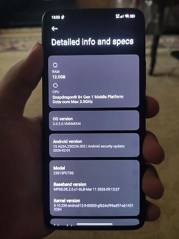 googke pixel 8 pro: Poco F5 Pro, 256 GB, rəng - Qara, Barmaq izi — 2