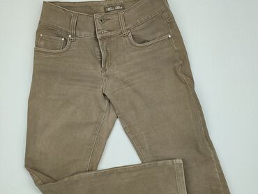 brązowa bluzki: Jeans, M (EU 38), condition - Good