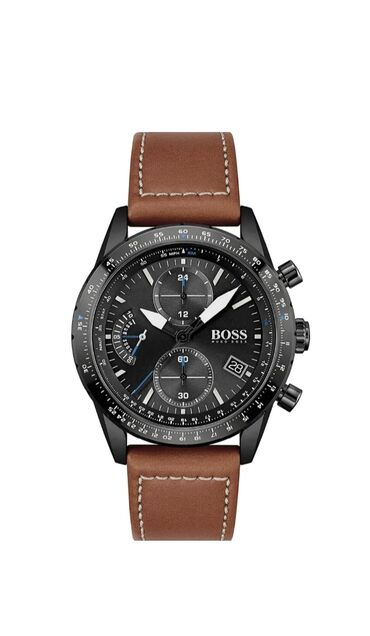 часы командирские: HB1513851. Мужские часы немецкого бренда HUGO BOSS. Крутые мужские