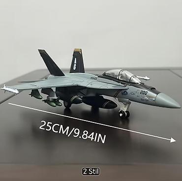 stich oyuncaq: Hərbi təyyarə F/A-18. Matrialı plasmasdan.ölçüsü şəkildə — 5