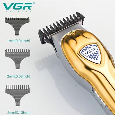 Бытовая техника: Trimmer VGR 902 - 7000RPM/ 600MAH - 100 Dəqiqə / Cord/Cordless / TYPC — 8