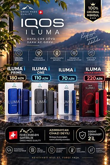 iqos iluma prime i: IQOS ILUMA – daha çox zövq, daha az qoxu Məhsul xüsusiyyətləri: - — 1