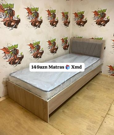 Çarpayılar: Tək nəfərlik çarpayı dəsti - Ölçü: standart tək nəfərlik (təxmini — 25